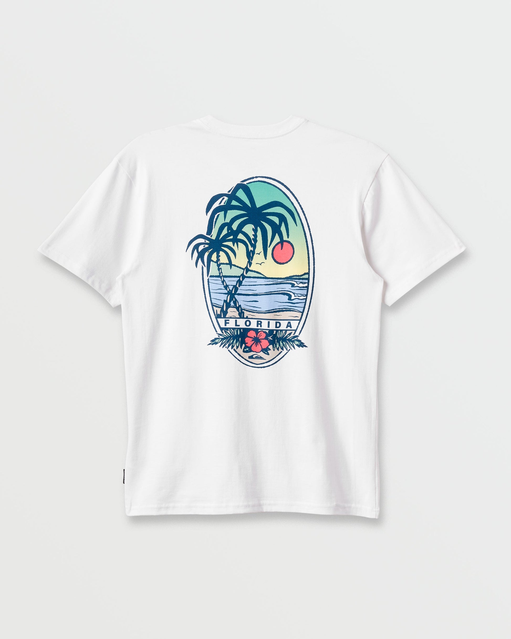 Fl Florida Lookout Point Classic T-shirt - White Quick Silver White