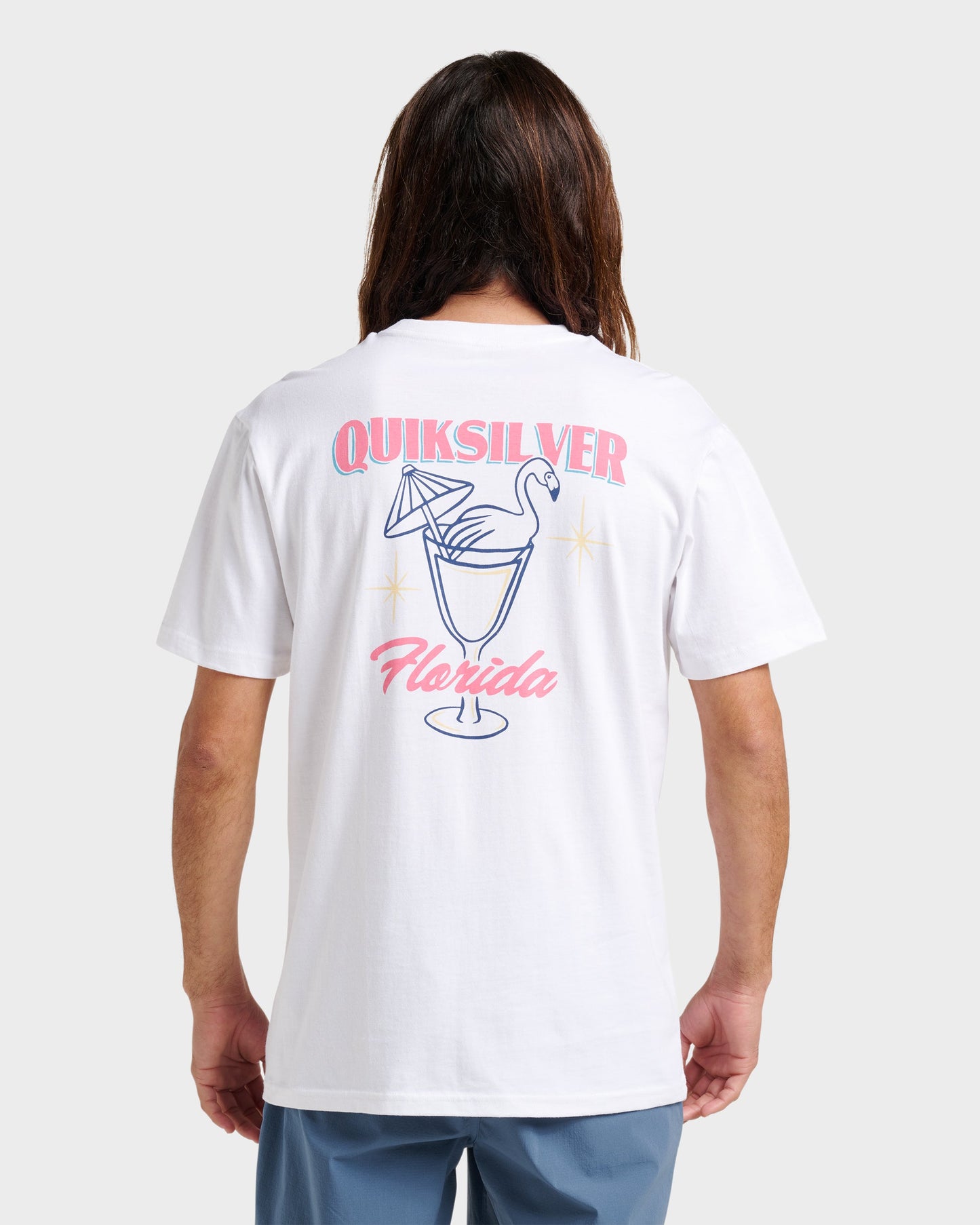 Fl Florida Time Classic T-shirt - White Quick Silver White