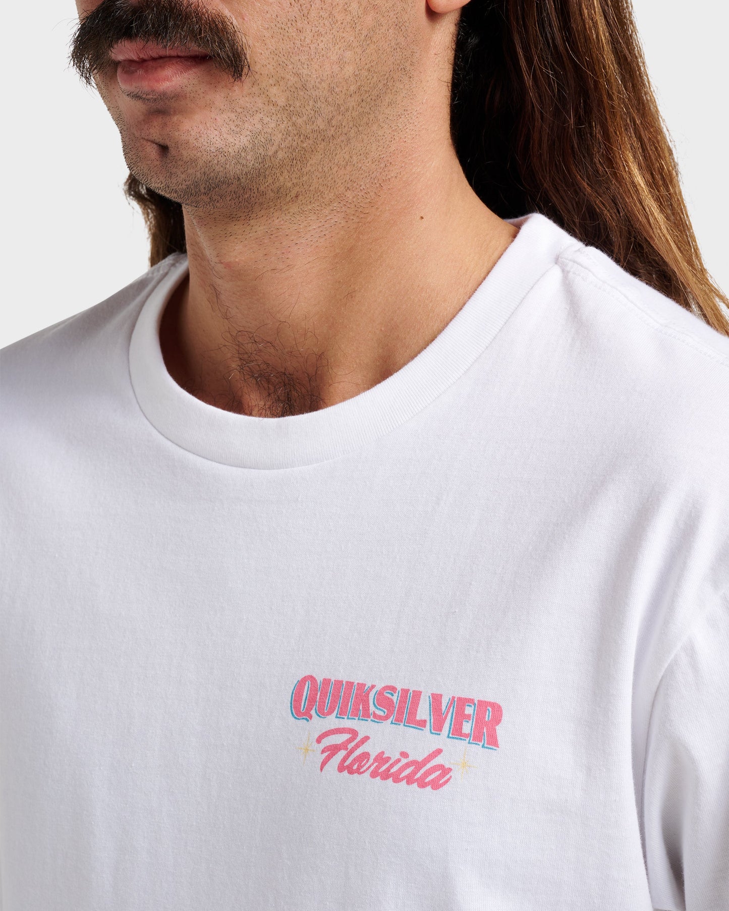 Fl Florida Time Classic T-shirt - White Quick Silver White