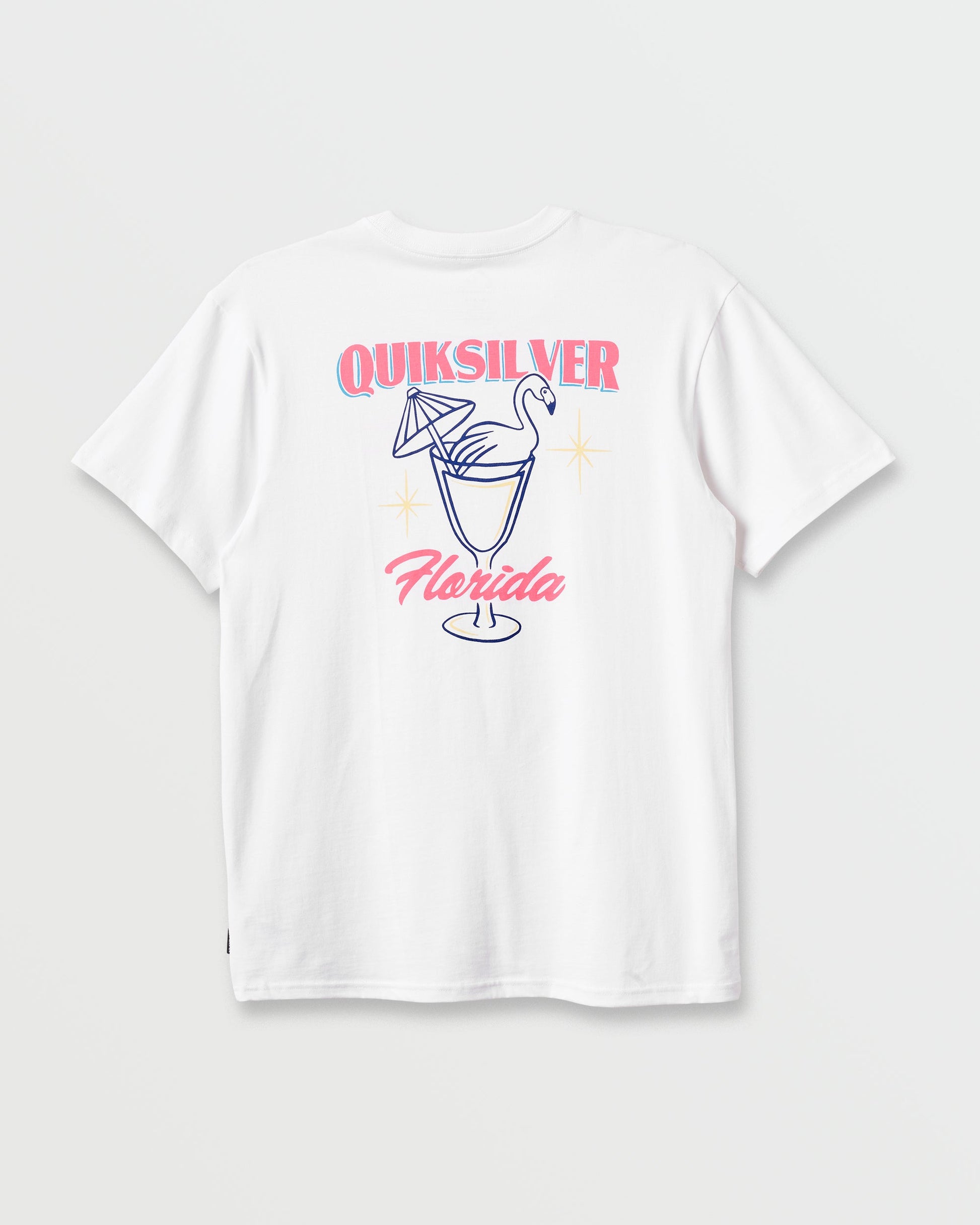 Fl Florida Time Classic T-shirt - White Quick Silver White
