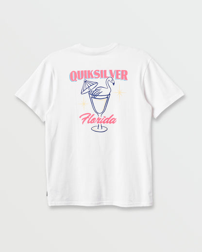 Fl Florida Time Classic T-shirt - White Quick Silver White