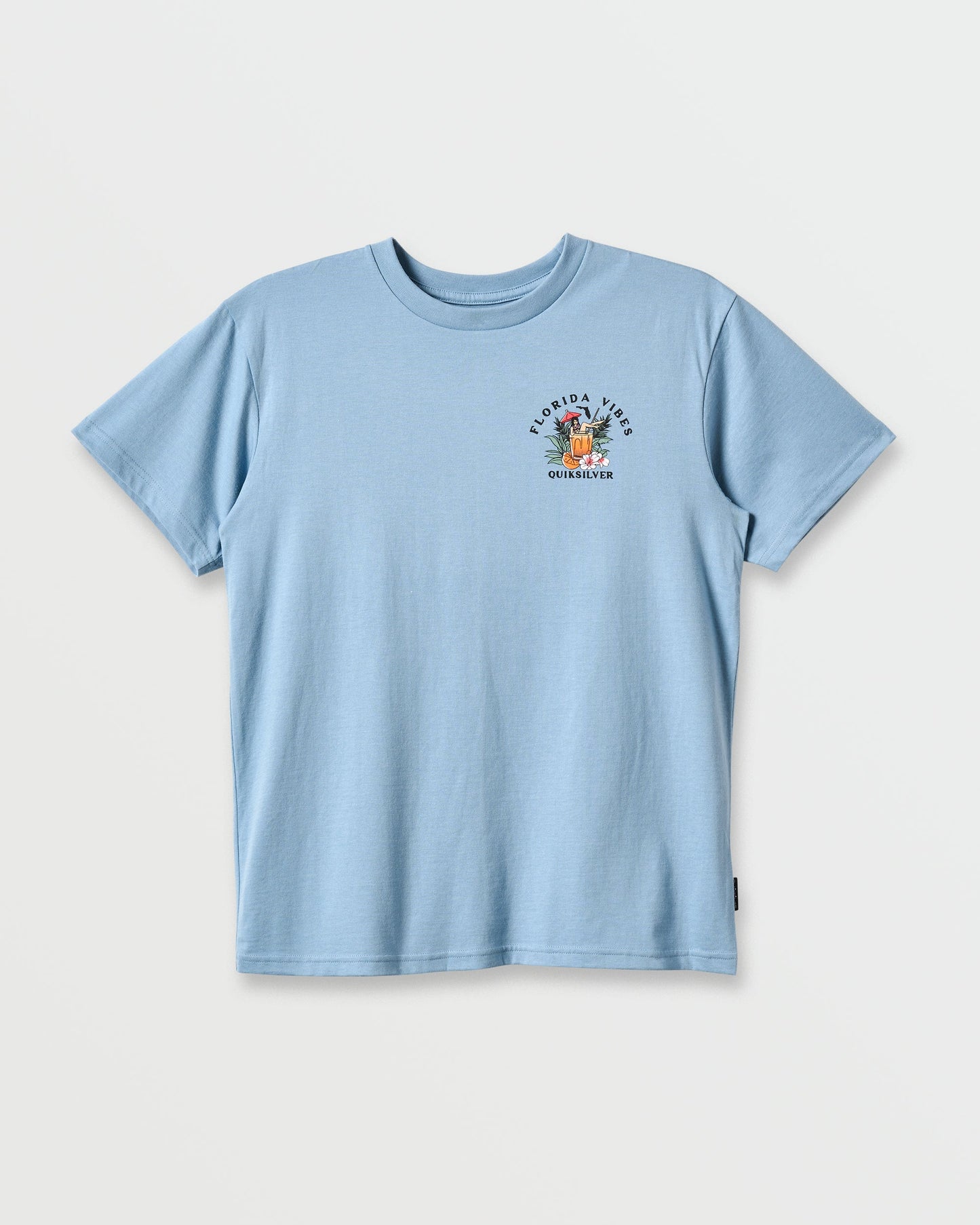 Fl Florida Vibes Classic T-shirt - Ashley Blue Heather Quick Silver Ashley Blue Heather