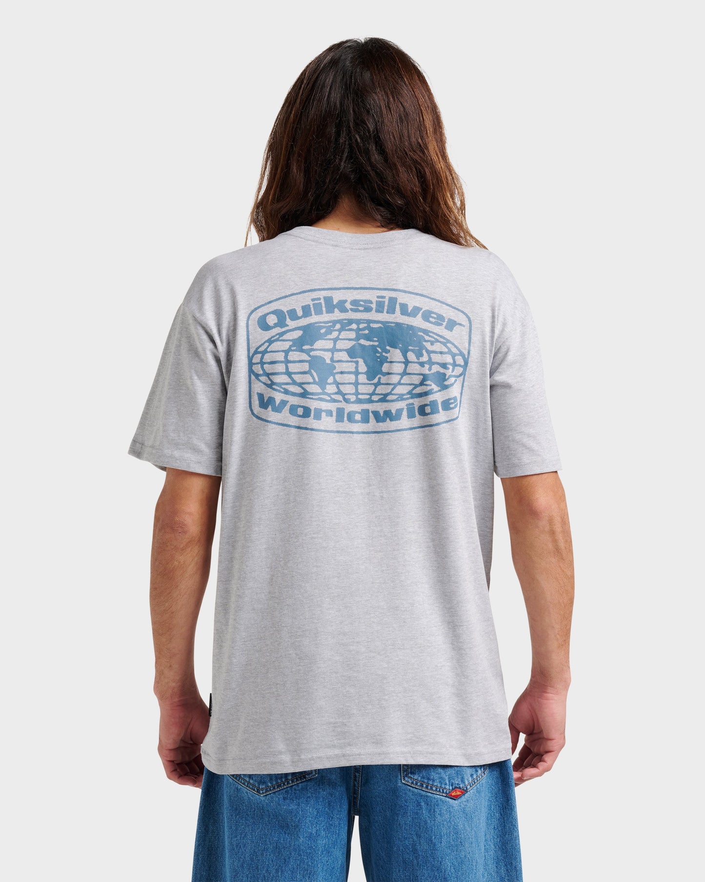 Global Local Classic T-shirt - Athletic Gray Quick Silver Athletic Gray
