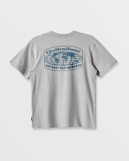 Global Local Classic T-shirt - Athletic Gray Quick Silver Athletic Gray