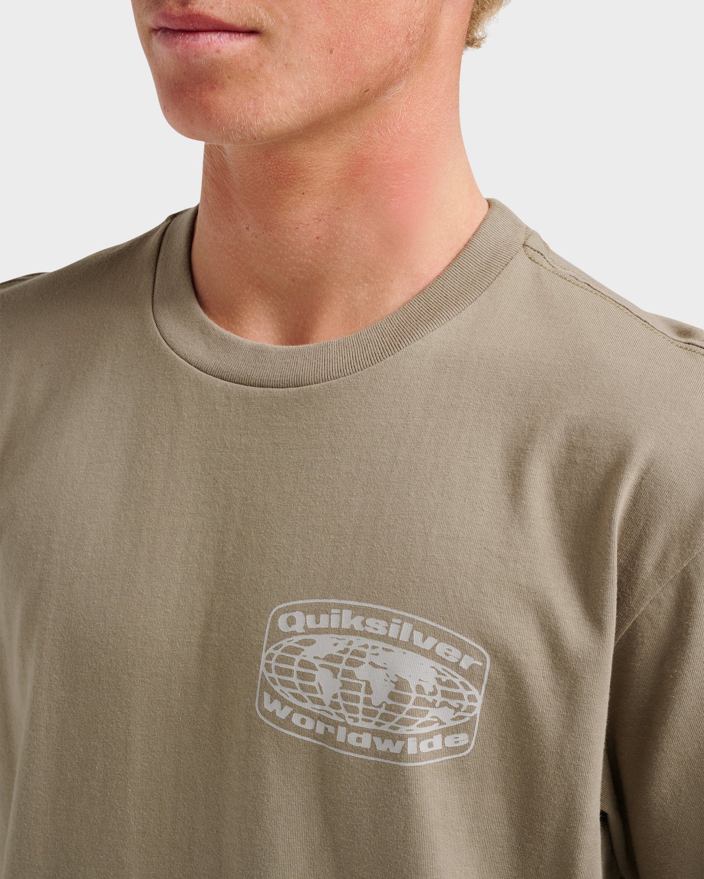 Global Local Classic T-shirt - Fallen Rock Quick Silver Fallen Rock