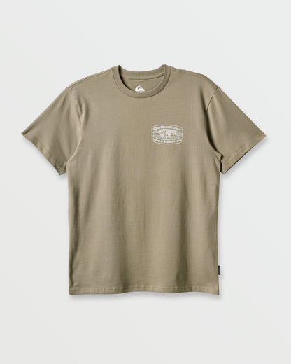 Global Local Classic T-shirt - Fallen Rock Quick Silver Fallen Rock