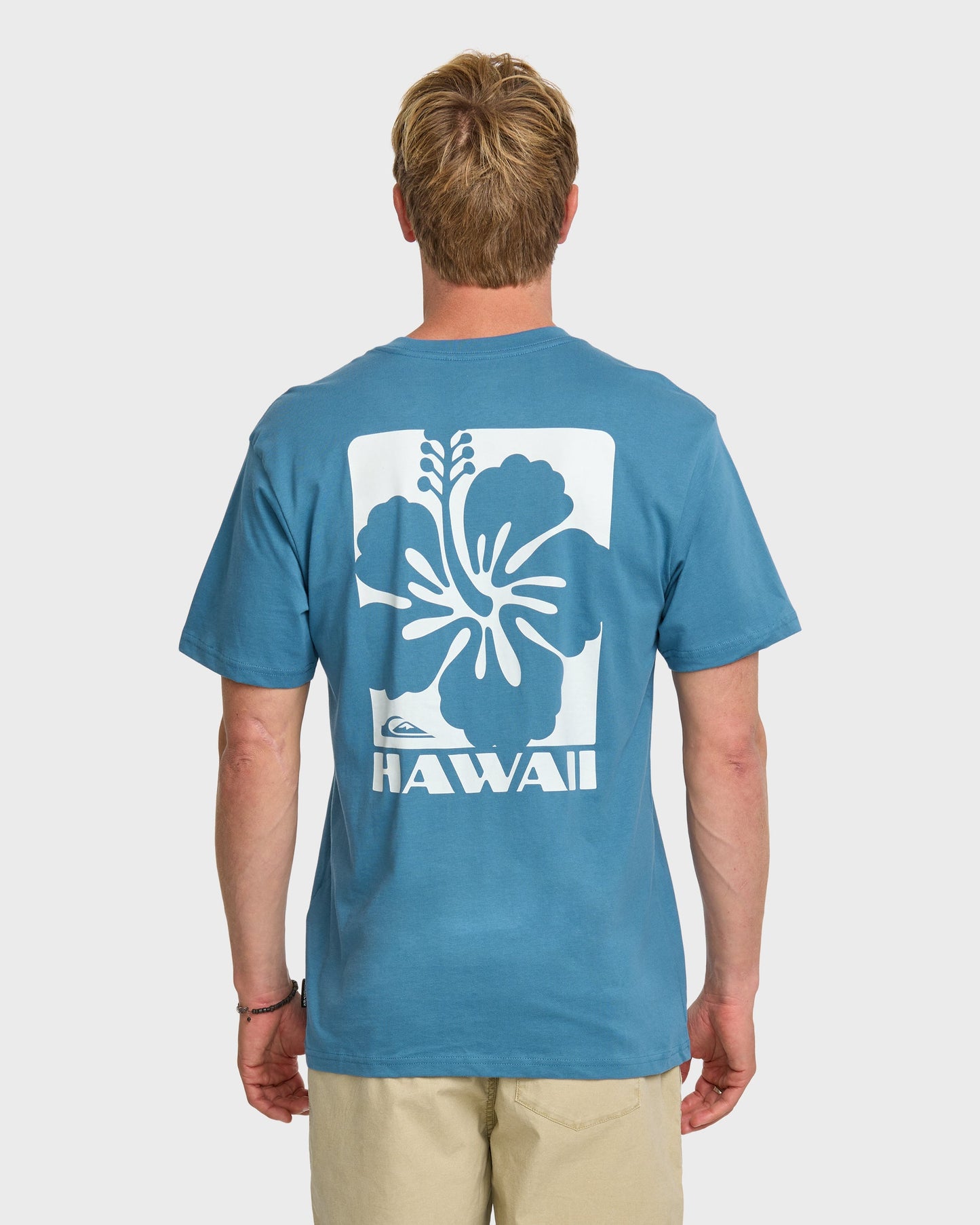 Hi Hibiscus Classic T-shirt - Copen Blue Quick Silver Copen Blue