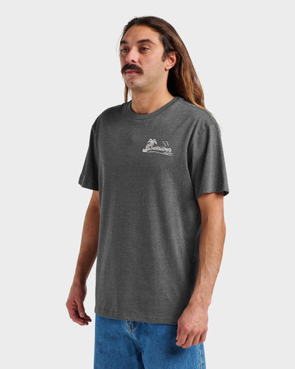 Island Vibin Classic T-shirt - Charcoal Heather Quick Silver Charcoal Heather