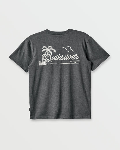 Island Vibin Classic T-shirt - Charcoal Heather Quick Silver Charcoal Heather