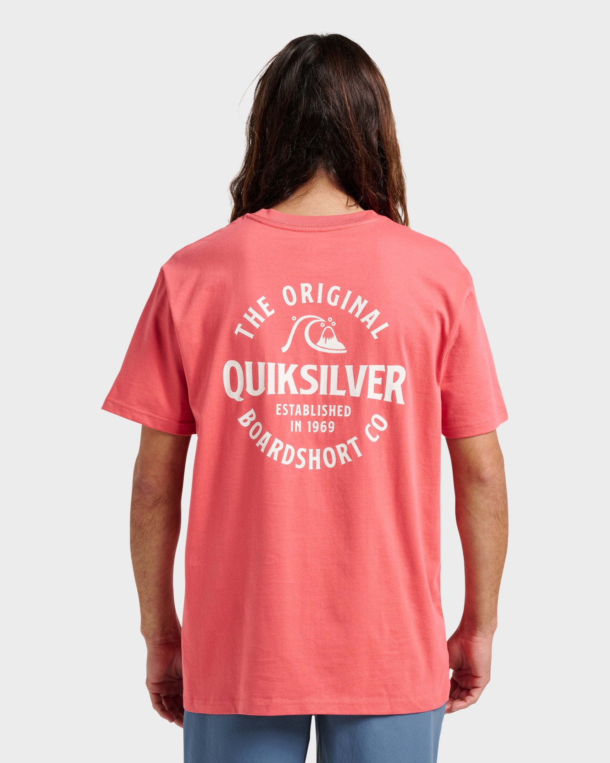 Locked Up Classic T-shirt - Mineral Red Quick Silver Mineral Red
