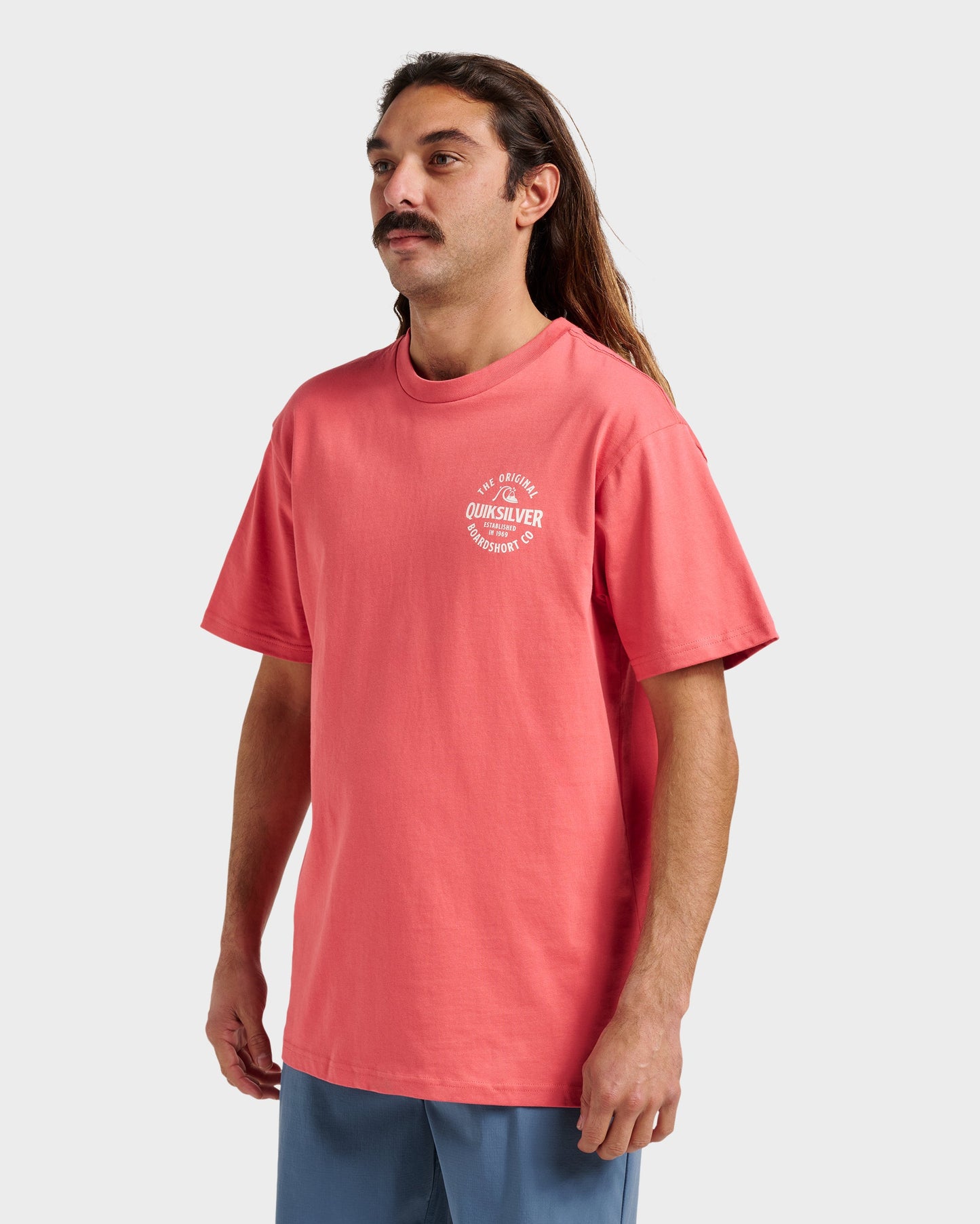 Locked Up Classic T-shirt - Mineral Red Quick Silver Mineral Red