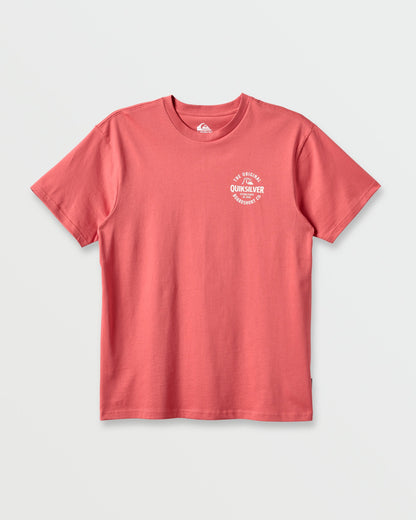 Locked Up Classic T-shirt - Mineral Red Quick Silver Mineral Red