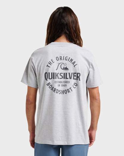 Locked Up Classic T-shirt - Athletic Gray Quick Silver Athletic Gray