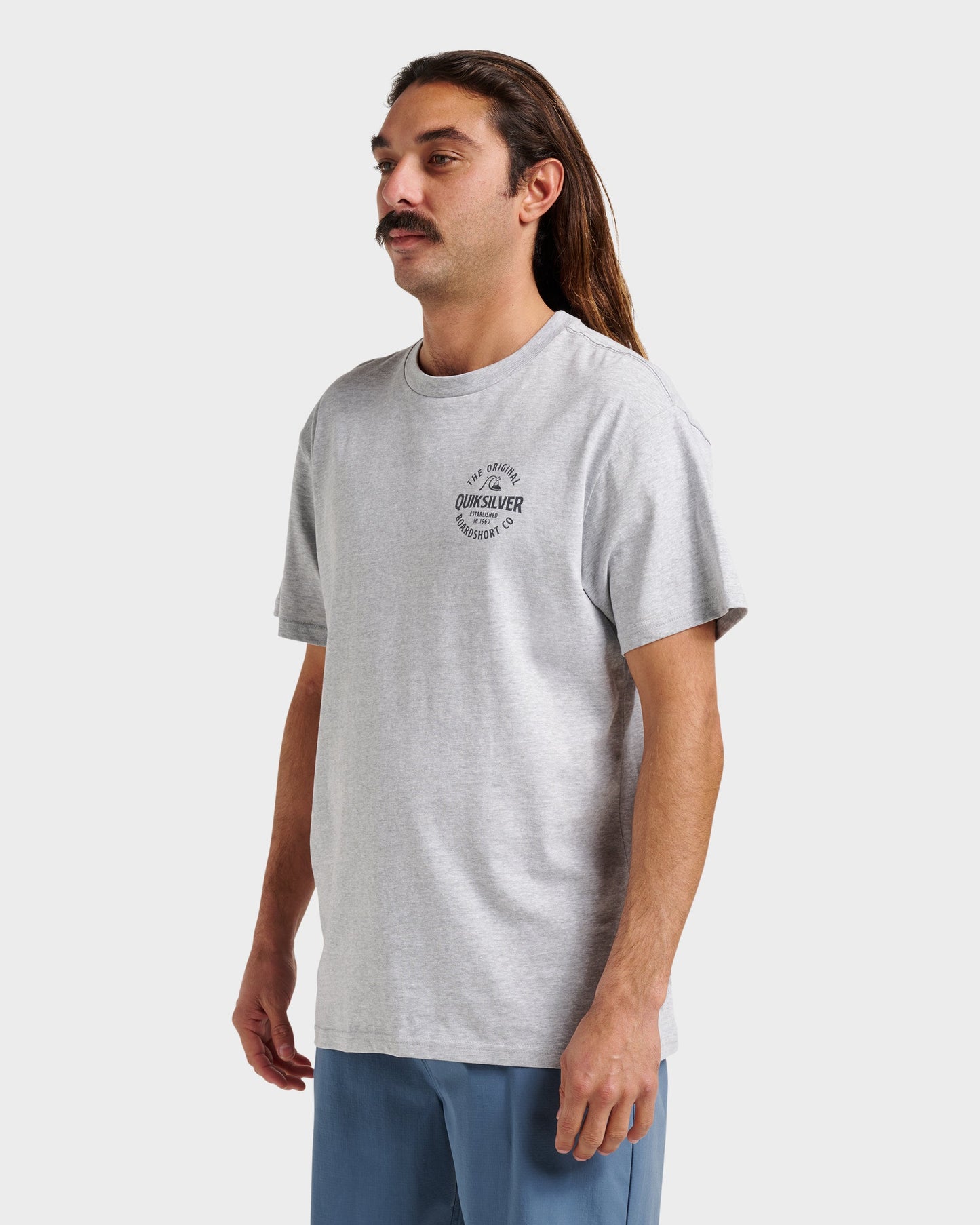 Locked Up Classic T-shirt - Athletic Gray Quick Silver Athletic Gray