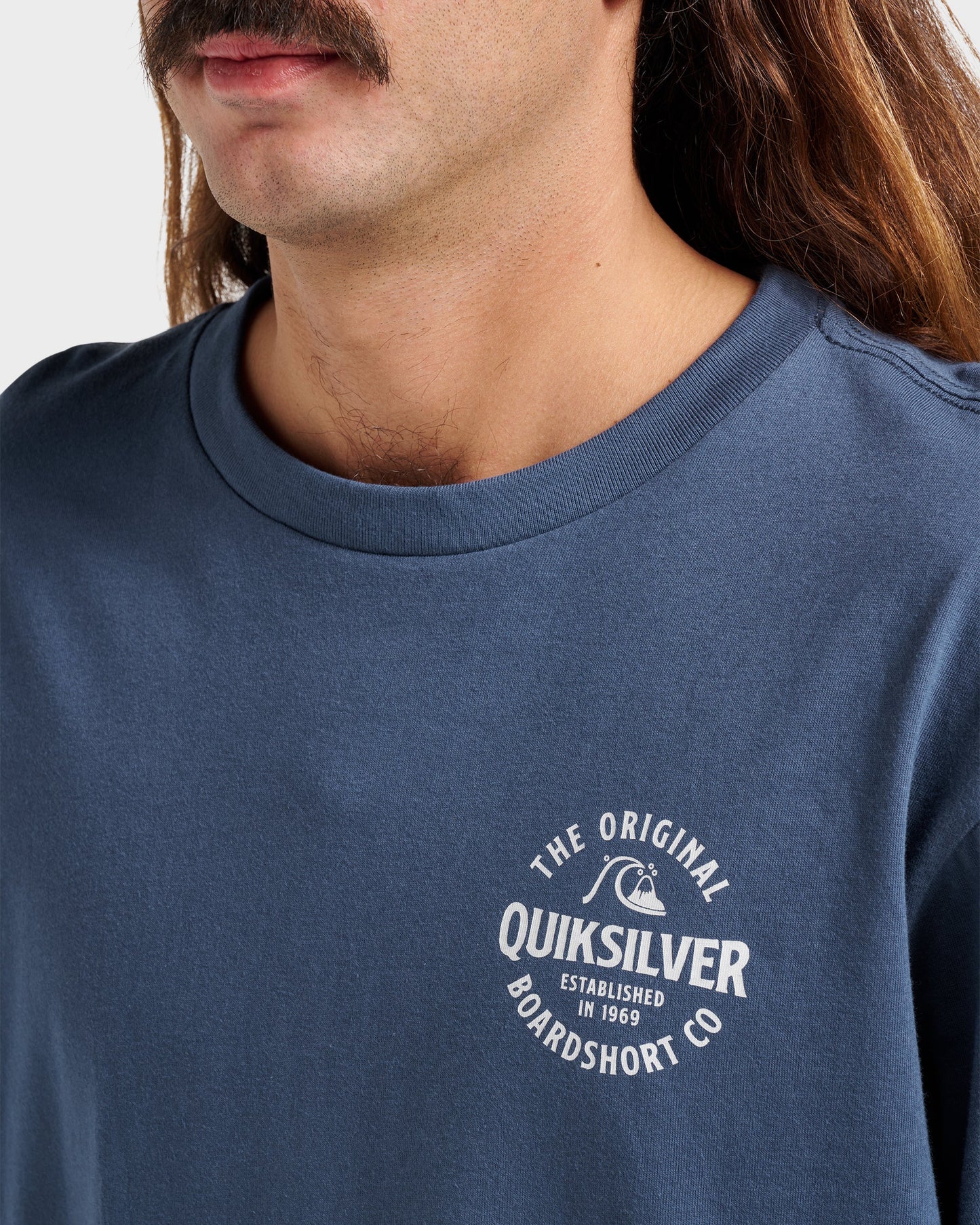 Locked Up Classic T-shirt - Navy Quick Silver Navy