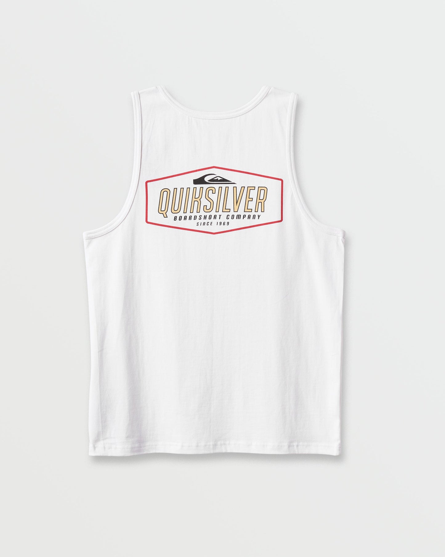 Octo Lock Tank - White Quick Silver White