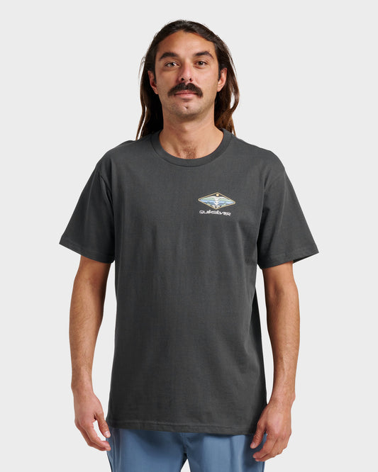 Peak Day Classic T-shirt - Black Quick Silver Black