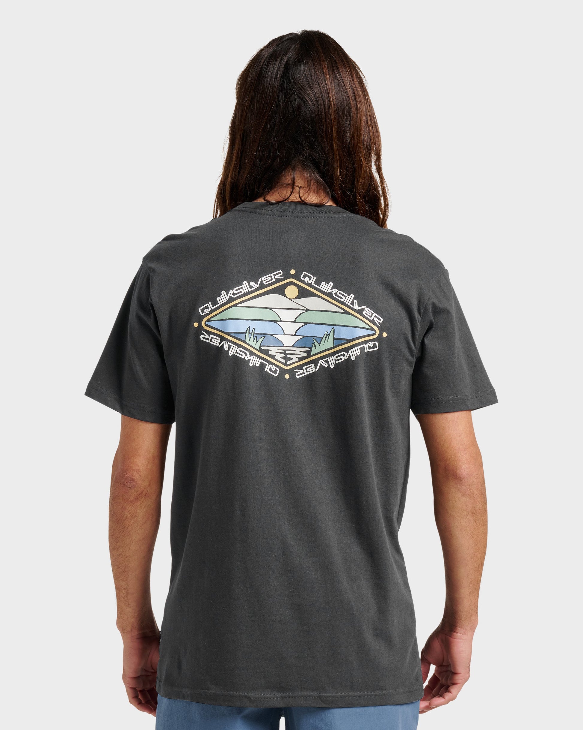 Peak Day Classic T-shirt - Black Quick Silver Black