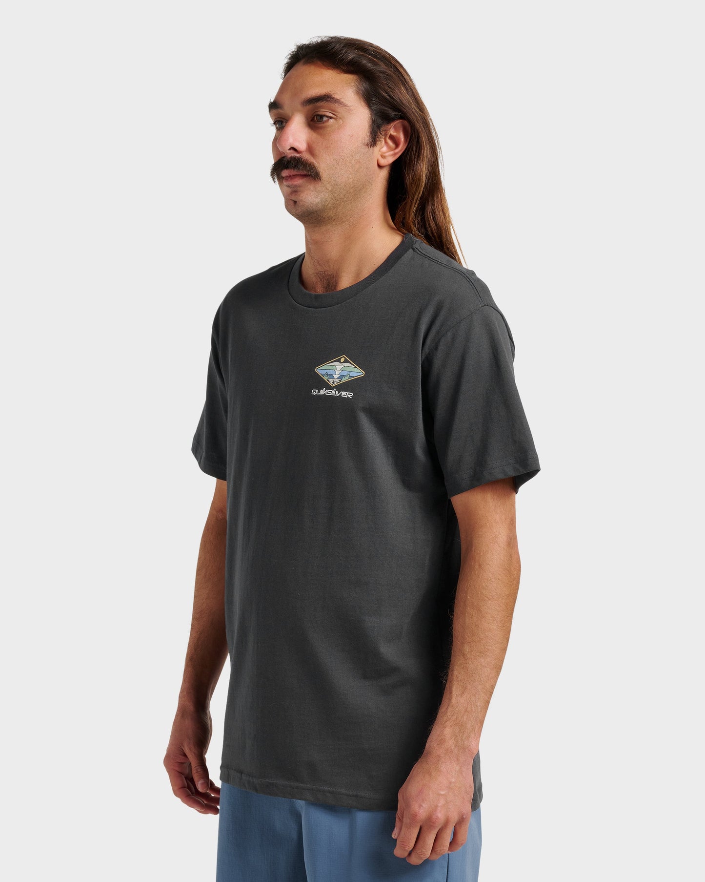Peak Day Classic T-shirt - Black Quick Silver Black