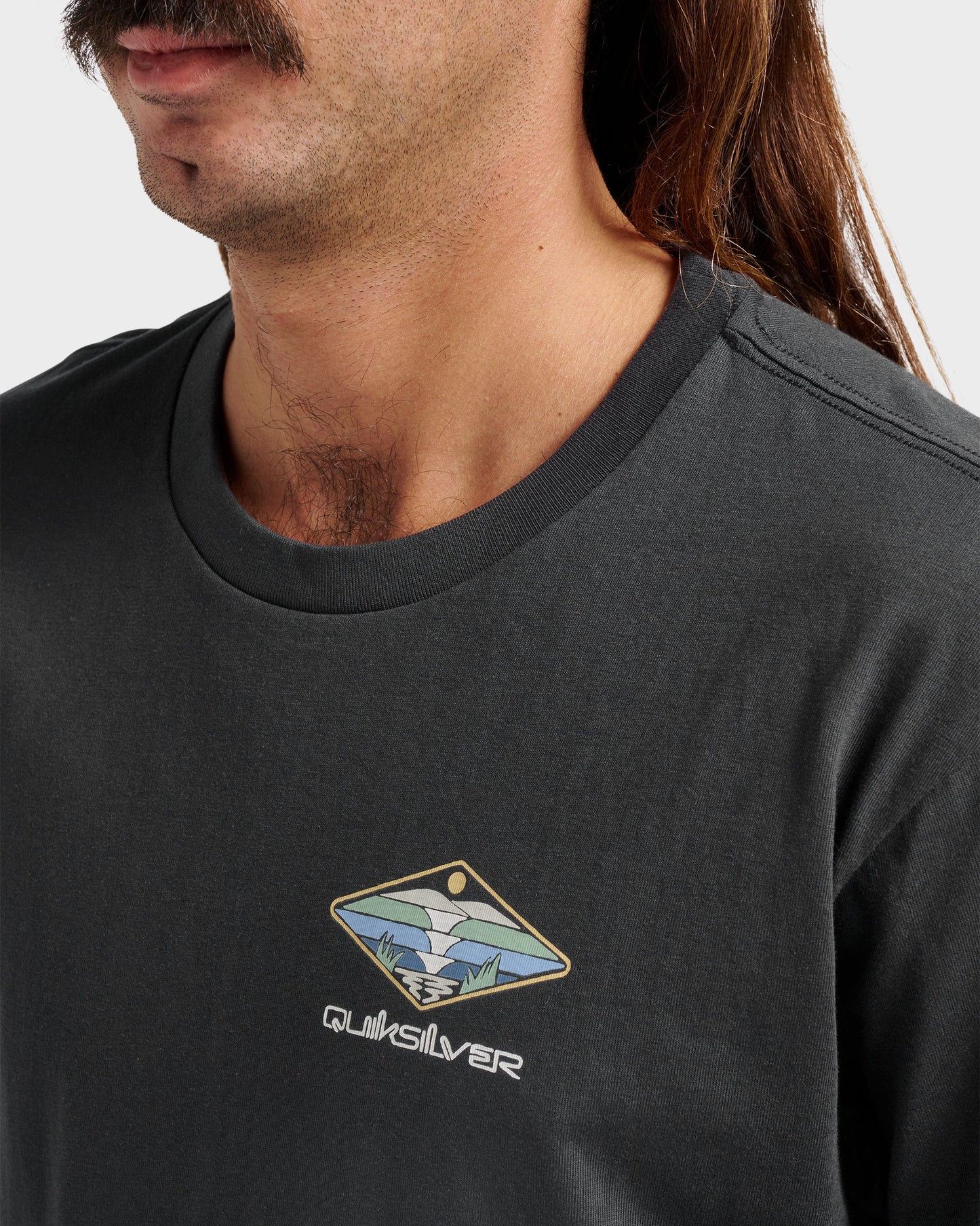 Peak Day Classic T-shirt - Black Quick Silver Black