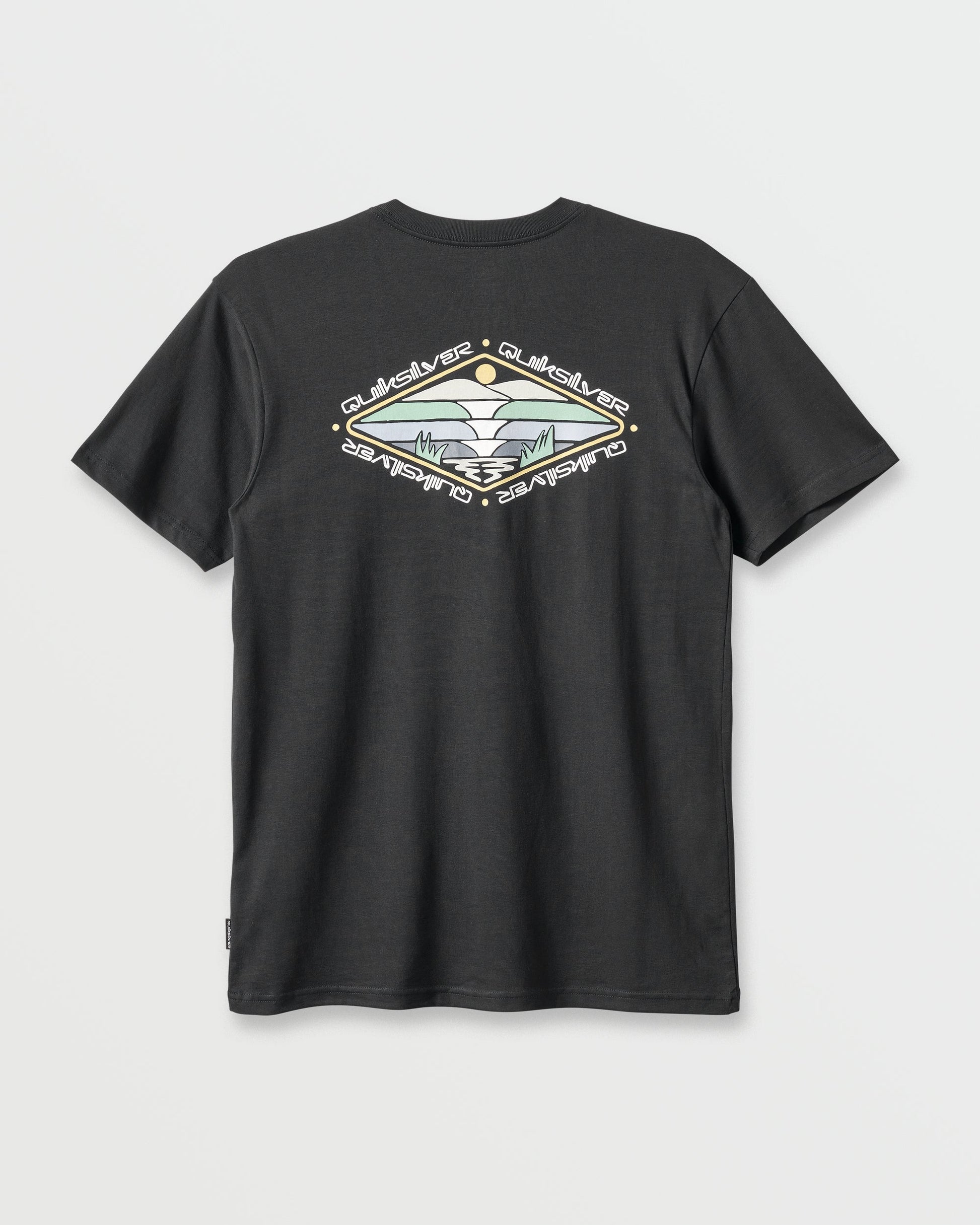 Peak Day Classic T-shirt - Black Quick Silver Black