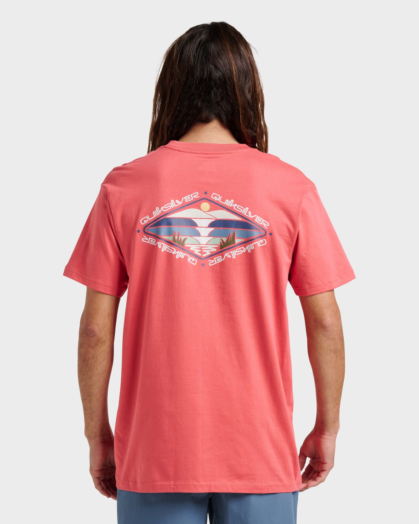 Peak Day Classic T-shirt - Mineral Red Quick Silver Mineral Red