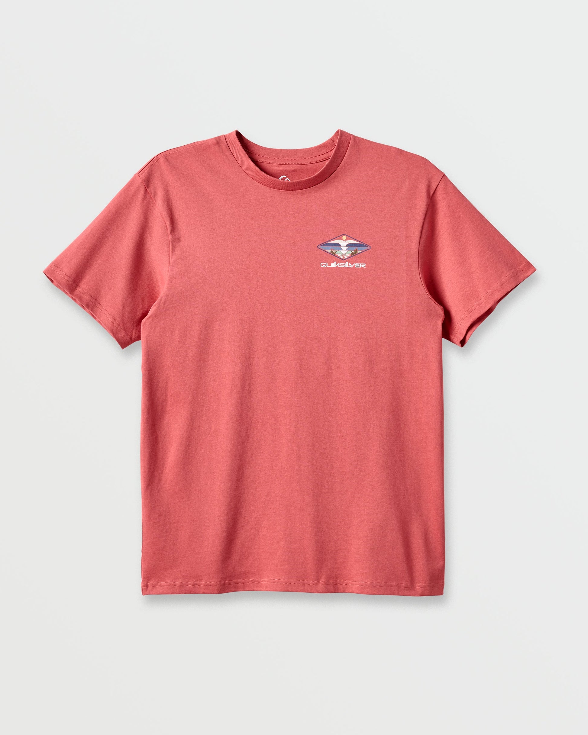 Peak Day Classic T-shirt - Mineral Red Quick Silver Mineral Red