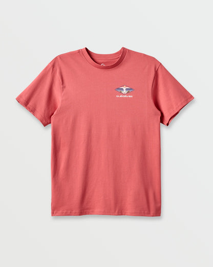 Peak Day Classic T-shirt - Mineral Red Quick Silver Mineral Red
