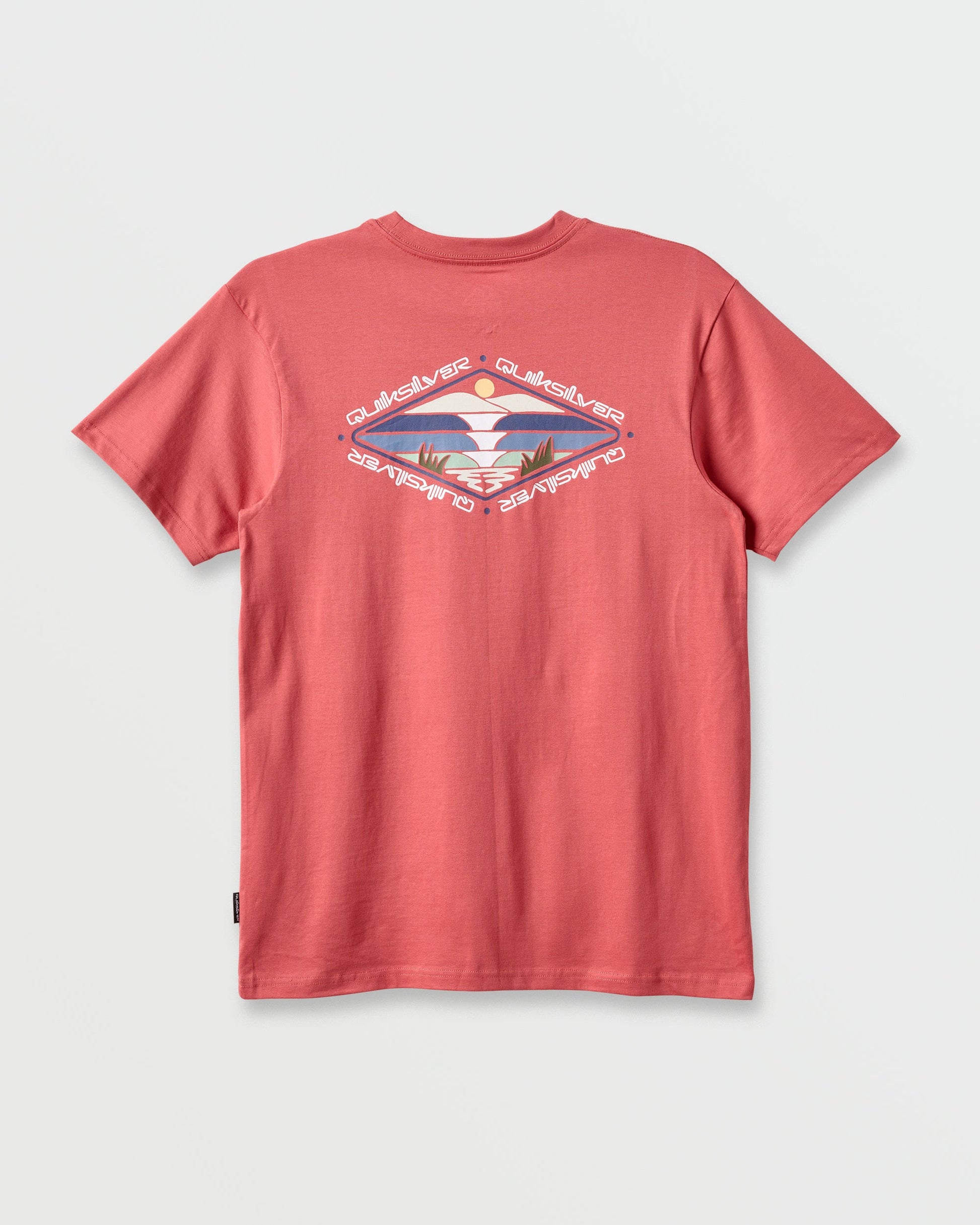 Peak Day Classic T-shirt - Mineral Red Quick Silver Mineral Red