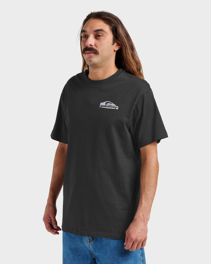 Push Threw Classic T-shirt - Black Quick Silver Black