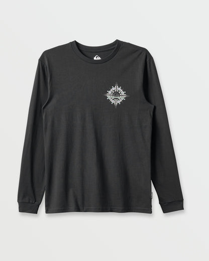 Qs Heat Long Sleeve T-shirt - Black Quick Silver Black