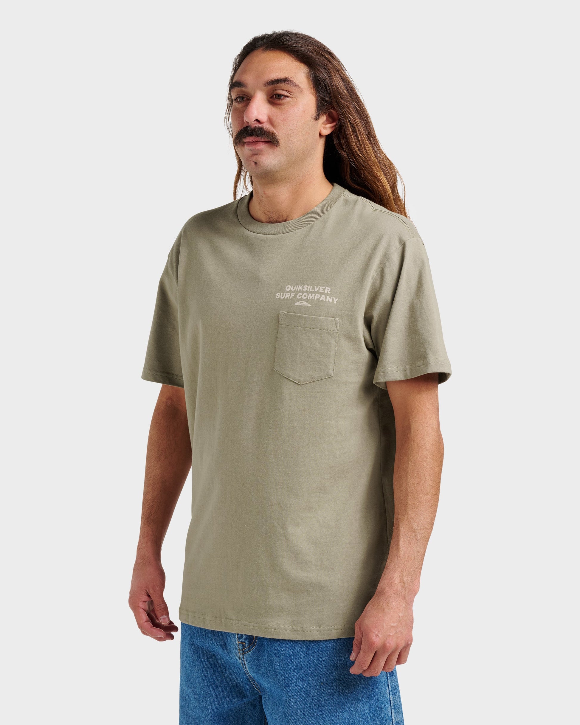 Qs Surf Company Classic T-shirt - Fallen Rock Quick Silver Fallen Rock