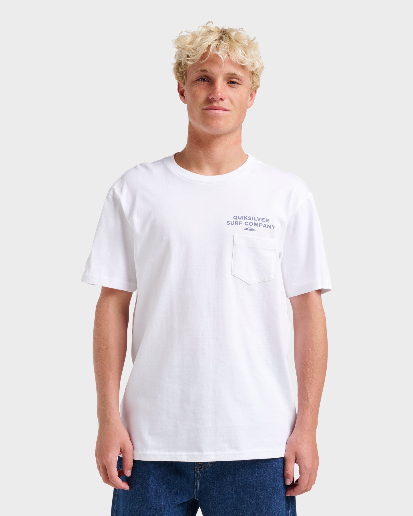 Qs Surf Company Classic T-shirt - White Quick Silver White