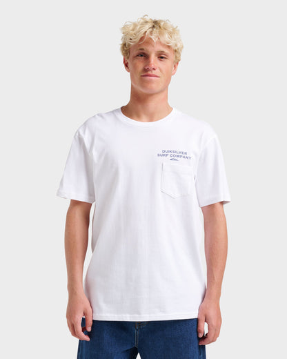Qs Surf Company Classic T-shirt - White Quick Silver White