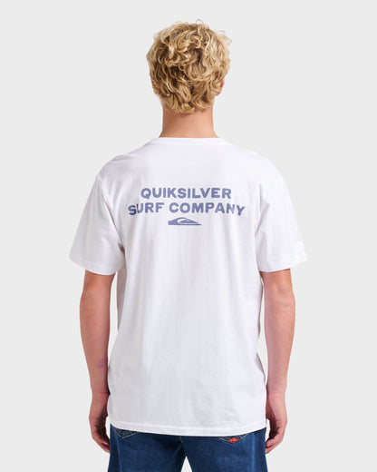 Qs Surf Company Classic T-shirt - White Quick Silver White