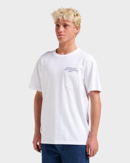 Qs Surf Company Classic T-shirt - White Quick Silver White