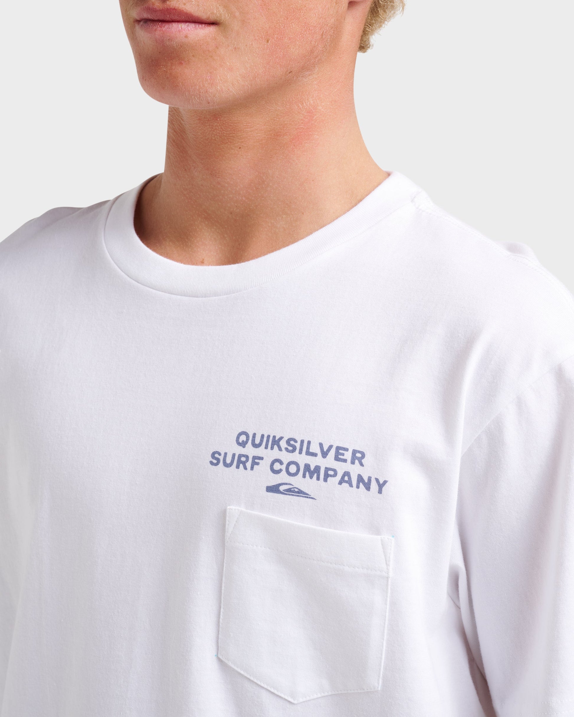 Qs Surf Company Classic T-shirt - White Quick Silver White