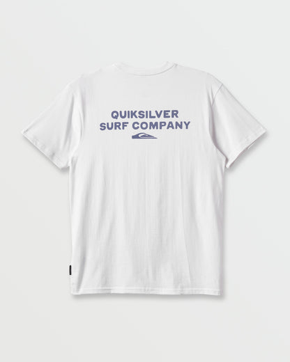 Qs Surf Company Classic T-shirt - White Quick Silver White