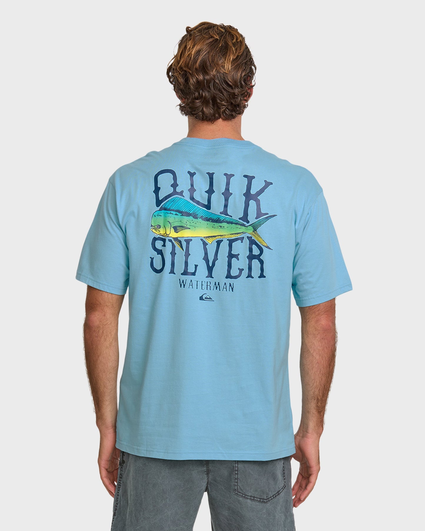 Waterman Quik Hook Classic T-shirt - Cali Blue Quick Silver Cali Blue
