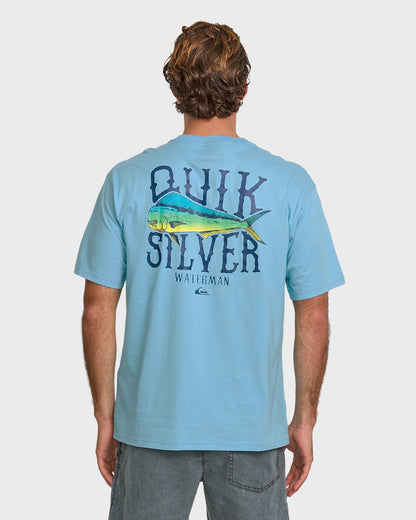 Waterman Quik Hook Classic T-shirt - Cali Blue Quick Silver Cali Blue