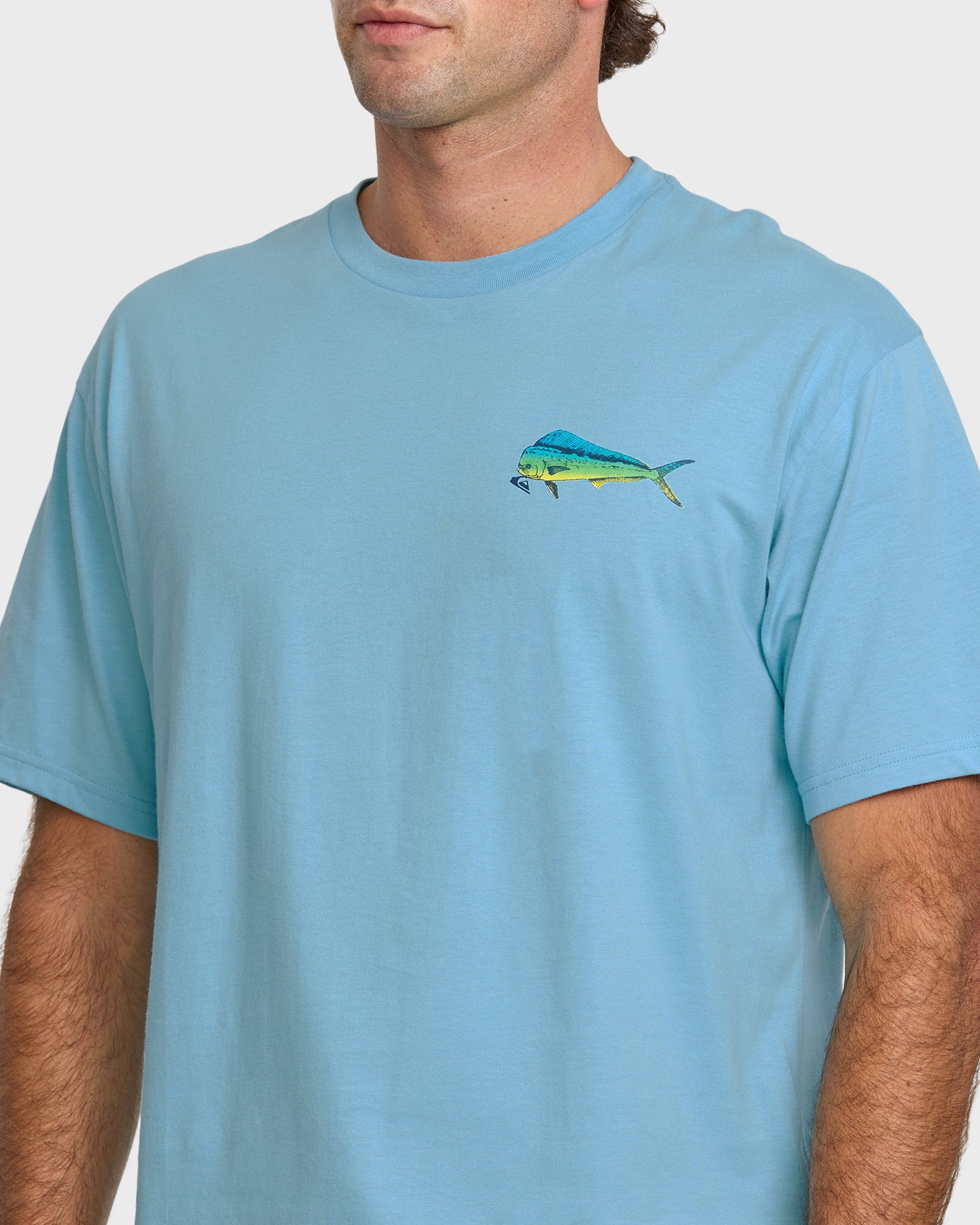 Waterman Quik Hook Classic T-shirt - Cali Blue Quick Silver Cali Blue