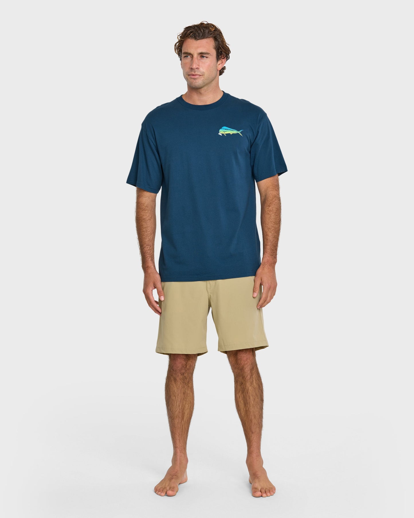 Waterman Quik Hook Classic T-shirt - Wave Quick Silver Wave