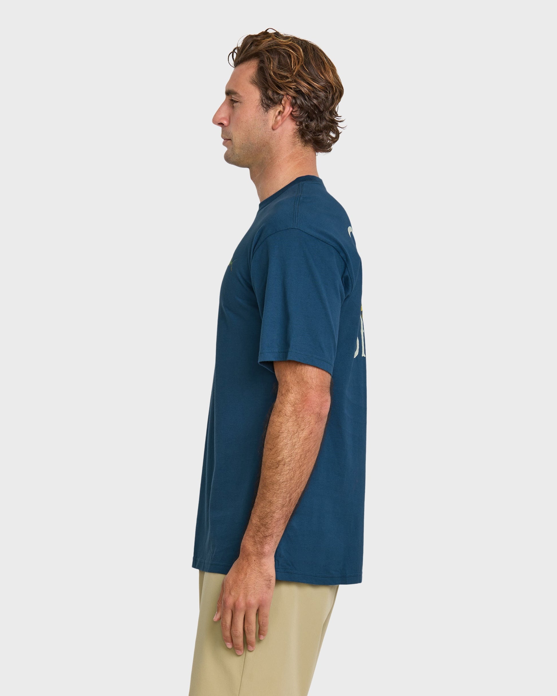 Waterman Quik Hook Classic T-shirt - Wave Quick Silver Wave