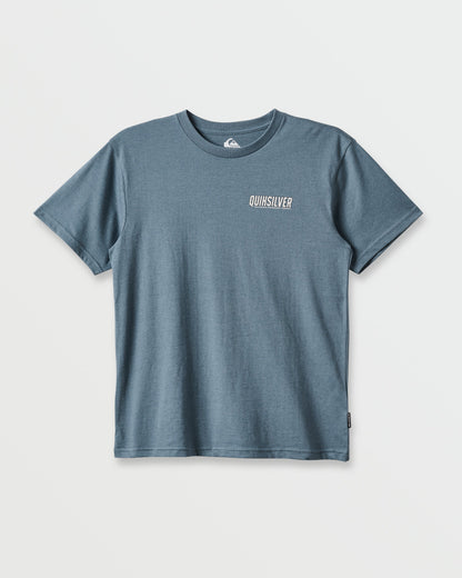 Ride Side Up Classic T-shirt - China Blue Heather Quick Silver China Blue Heather
