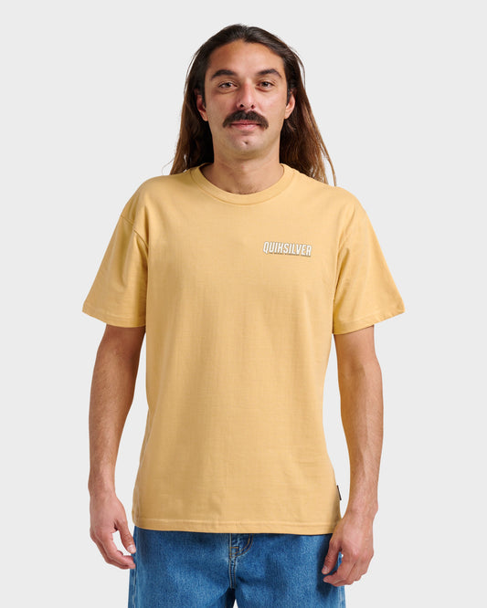 Ride Side Up Classic T-shirt - Rattan Heather Quick Silver Rattan Heather