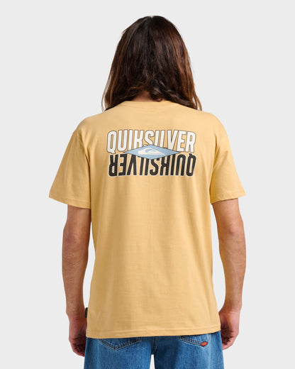 Ride Side Up Classic T-shirt - Rattan Heather Quick Silver Rattan Heather