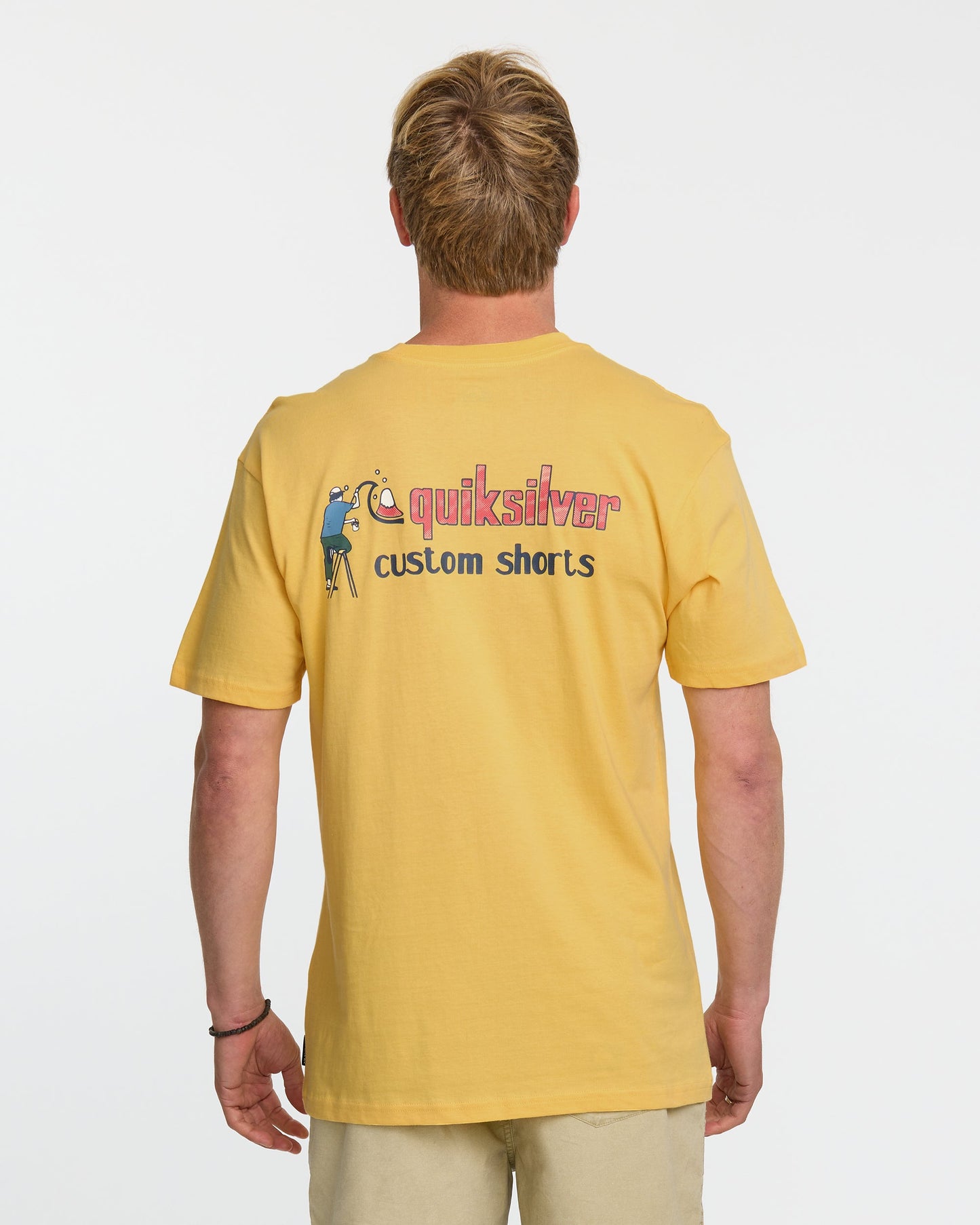 Sign Painter Classic T-shirt - Golden Haze Quick Silver Golden Haze