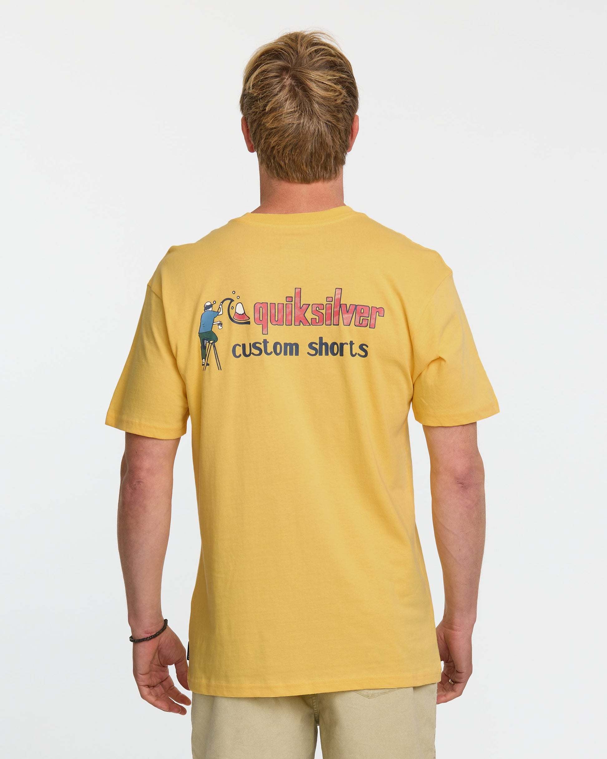 Sign Painter Classic T-shirt - Golden Haze Quick Silver Golden Haze