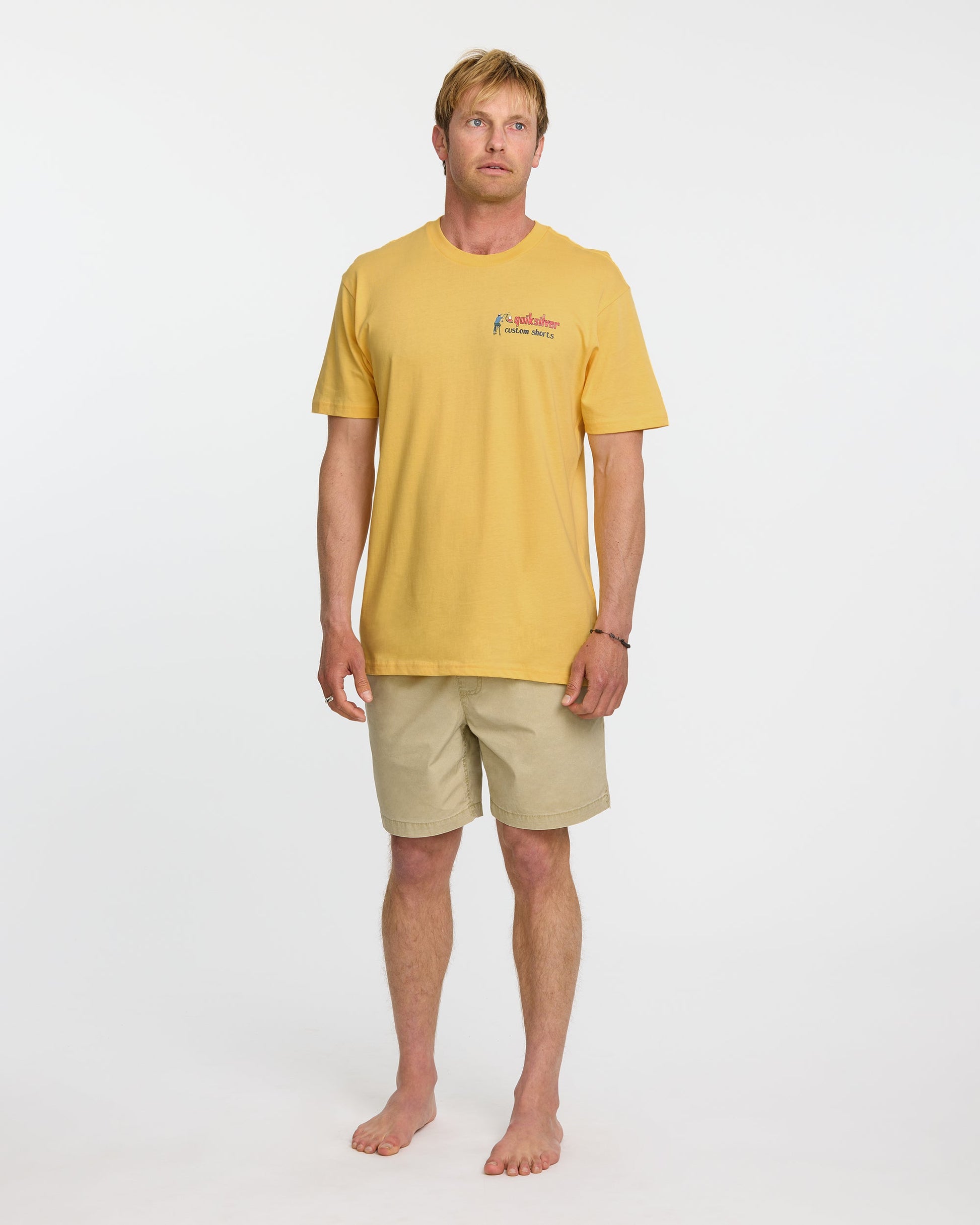 Sign Painter Classic T-shirt - Golden Haze Quick Silver Golden Haze