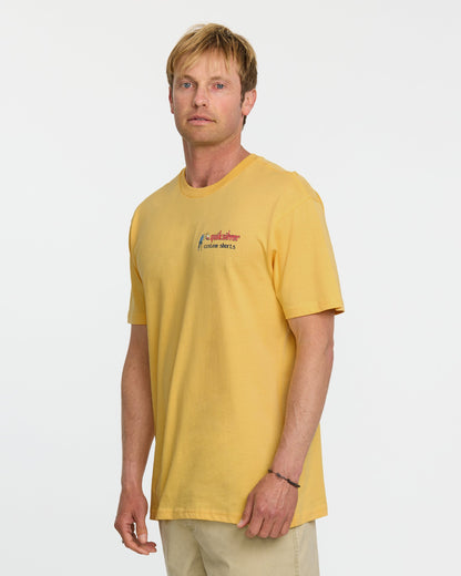 Sign Painter Classic T-shirt - Golden Haze Quick Silver Golden Haze